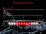 For Dodge 94-01 Ram 1500/2500/3500 Pickup 2-Rows 24 LEDs Third 3rd Tail Brake Light Lamp, Black, for V1189-LC-QP-00758
