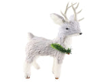 Xmas Deer Exquisite Cute Desktop Holiday Simulation Elk Figurine for Show Window V1294-YM0901-241008HL01-4