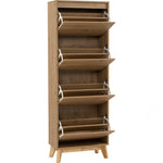 Hirado Tall Shoe Cabinet - Natural V656-372069