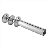 9Pcs Stainless Steel Sausage Stuffer Filling Tubes Funnels Nozzles Spare Parts Filler Tube, Base V1370-AZ4-10292