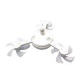 Ceiling Fan with and Remote E26 E27 3 Speeds 3 Colors 2 Timers Quiet Foldable Modern LED Fan V1294-YM0901-3119250023611