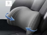 Car Headrest & Lumbar Support Cushion, Ergonomic Car Seat Headrest & Lumbar Cushion with Adjustable V1258-DP02-F-774