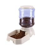 Plastic pet water dispenser, automatic feederelf Feeding for Small Large Pets Puppy Kitten Rabbit V1369-AZ3-W-07893