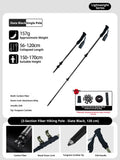 CarbonFiberTelescopicPole-ForHeightsUnder170cm V1221-SLATEBLACK-HEIGHTUNDER170CM