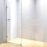 800 x 2100mm Frameless 10mm Safety Glass Shower Screen V63-828891