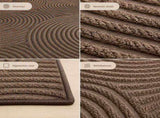Doormat Non-Slip Entrance Mat for Indoor Outdoor Use, Rubber Dirt and Moisture Trapping Doormat, V1237-ZY-917-318