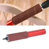 Spindle Sander Adapter 1.5in Mandrel Aluminum Alloy Drill Sanding Mandrel Kit for Wood Metal V1369-AZ3-W-15510