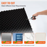 VEVOR Acoustic Foam Panels 2 Pack 48 x 24 x 2 in for Studio Wall and Ceiling V952-FZZSPMBHSL481YC0DV0