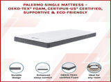 Single Memory Foam Mattress OEKO-TEX Textile & CertiPUR-US Certified Foam V63-952681