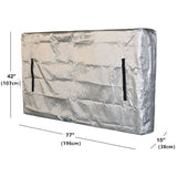 Mattress Storage and Protective Cover for Moving - Waterproof Full Size Mattress Cover 196x38x107cm V1188-YUMANO-06277-1