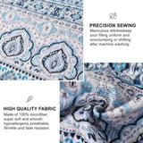 Cozy Quilted Coverlet and Pillowcases Set: A Hug for Your Bed - Queen size V745-MAC080479Q13U