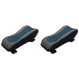 2X Memory Foam Cooling Gel Chair Armrest Pads Arm Rest Riser Pillow for Office Gaming Chairs V1369-AZ3-W-11732
