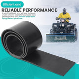 Replacement Polaris Snow Plow Skid Shoes and Universal Rubber Flap V1258-DP02-C-925