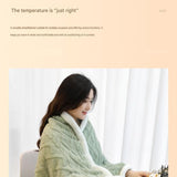 Khaki 90140cm Textured bar knit pattern Sherpa Fleece and Taffeta Throw Blanket Soft Loungewear V888-ELOSUNG53457