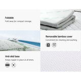 Giselle Bedding Memory Foam Mattress Topper Cool Gel 5cm King MATTRESS-TOP-C-GEL-5-K