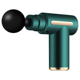 Green Portable Deep Tissue Massager 6-Speed & 4 Heads & 15-Min TimerProfessional Muscle Recovery, V1106-AMY003