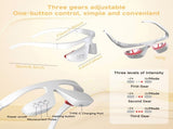 Under Eye Red Light Therapy Glasses, Eye Massager Devices for Relieve Eye Bag, Reducing Dark Circles V1107-111-50320