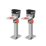 Manan 2X 410mm-545mm Drop Down Corner Silver CAR1073-SL