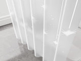 AYktou EVA Shower Curtain Frosted Floral Waterproof Shower Curtain Line Lightweight Plastic V1189-WXFWAL-20260326-03074