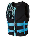 buoyancy vest, fishing vest, snorkeling vest, river tracing, water sports, adjustable straps, V1102-153-44141-RED-S