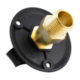 Rv City Water Inlet With Check Valve 3/4 Nh Female To 1/2 Npt Male With Dust New V1189-LWWAL-20260327-04316