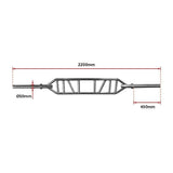 Olympic Swiss Bar Specialty Barbell for Bench Press & Tricep Training V63-820543