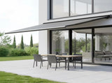 5.5m x 3.0m Retractable Folding Arm Awning Heavy Duty Full Cassette Motorised V63-835941