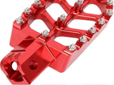 Red Motorcycle Foot Rests for Dirt Bike V1263-JX-4977