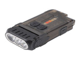 Small Powerful EDC Flashlight Bright 1200LM USB C Rechargeable IP67 Waterproof 10 Modes Magnet Tail V1294-YM0901-3119240040611