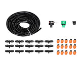 Automatic Watering System Atomizing Mist Sprinkler Nozzles 8/11 Hose Set for Garden Lawn Patio V1294-YM0901-3111210230711