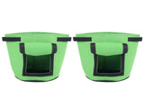 2Pcs Plant Flower Grow Bags Home Garden Tools for Fruit Vegetable Gardening Growing PotsGreen V1294-YM0901-3111200246312