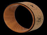 Yoga Pilates Wheel Cork Circle Prop Back Chest Hips Abdomen Stretch Roller V63-825961