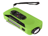 Emergency Radio Hand Power Generation Solar Radio with LED Flashlight 2000mah Charging for Camping V1294-YM0523-3115220020414