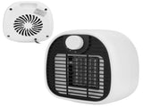 1000W Mini Desktop Electric Heater Warm Air Blower with 2 Level Adjustment for Home Office WhiteUS V1294-YM0901-3113200150511