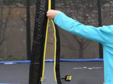 Kahuna Blizzard 14 ft Trampoline with Basketball Set - Green TRA-BLZ-14-GN-BB