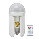 LED Light Wireless Music Speaker Projector RGBW Color Change Bulb Remote Control E27 Screw Bulb V1294-YM0714-3119210310011