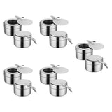 10Pack Stainless Steel Holders, Chafing Holders with Cover, Holder for Chafing Dish, and Buffet, V1370-AZ4-07509