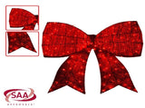 Christabelle Christmas Display Bow 91cm with LED and Twinkle Lights 5 Functions Decoration Orna 112_SB403