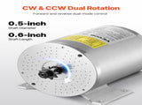 2000W Electric Brushless DC Motor Kit - 48V 4300rpm Motor with Upgraded Speed Controller and V952-ZLWSDJTJ2000G4RXBV9