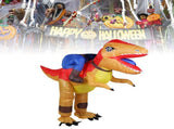 Dinosaur Inflatable Halloween Costume for Adults Kid with Air Blower Festivals Party DecorationX115 V1294-YM0901-3117200120912