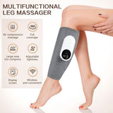Leg Compression Sleeve, Air Compression Calf Massager Pain Relieve High Frequency Heating Adjustable V1369-AZ3-W-10837