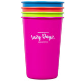 Lazy Dayz Picnic Cup 350ml 4 Pack V915-LD0108