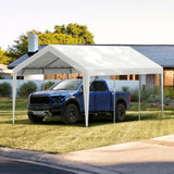 VEVOR Carport Replacement Canopy Cover 10 x 20 ft, Garage Top Tent Shelter Tarp Heavy-Duty V952-CKPB10X20FTD1VXCBV0