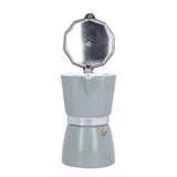 300ML Coffee Pot Moka Maker Coffee Kettle for Gas Stove Ethanol Stove Electrothermal FurnaceCyan V1294-YM0901-3118210170214
