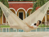 Cotton Mexican Hammock Natural King Size V97-5MCREAM