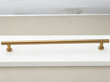 192mm Hole Spacing Hammered Tube Cabinet Pull 4pcs V1221-XM-LB332-GM22