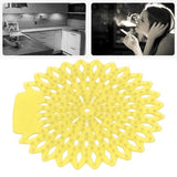 10Pcs Urinal Screens Deodorizer Splash Proof Long Lasting Odor Removal Urinal Mat for Toilet V1369-AZ3-W-15513