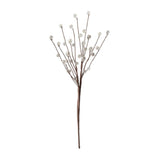 Crystal Christmas Tree Picks, 8 Pack 11.8 Inch Clear Acrylic Bead Branch Sprays, Bendable Stems V1366-AZ2-W-24912