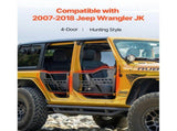Jeep Tube, 4-Door, Hunting Style Jeep Tubular Door with Heavy-Duty Hinges & OE Latch, Jeep V952-JPCGM4M0718JHPWJ8V0