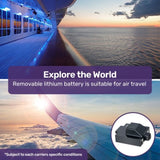 EQUIPMED Ultra-Lightweight Folding Electric Mobility Scooter, 19kg with Battery Removed, 120kg V219-HMBMSCEQPL1BA